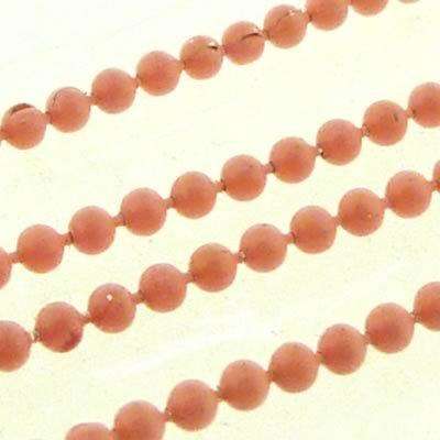 Ball Chain 1.5mm - Peach - 1m