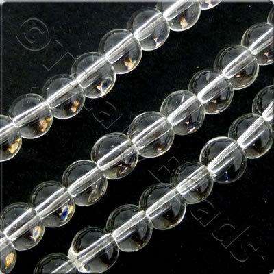 Glass Round - 4mm - Clear