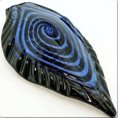Lampwork Pendant - Shield 71mm - LPK31