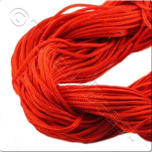 Rattail Cord 1mm Red - 10m