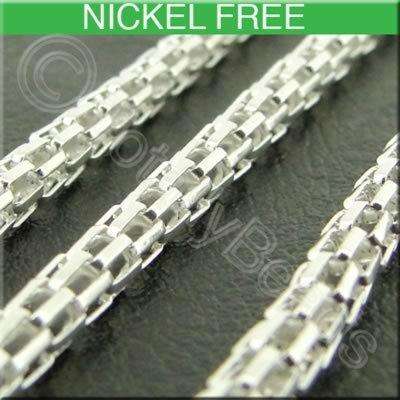 Chain Silver Plated - Mesh 3mm