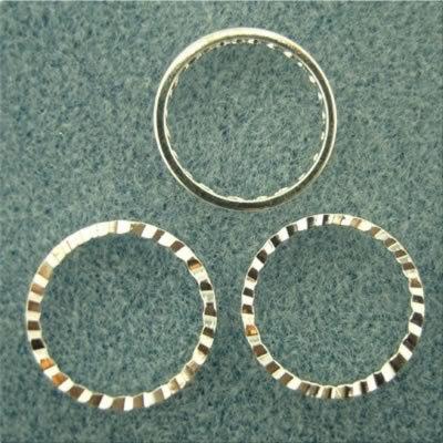 Spacer Ring 16mm - Silver Plated