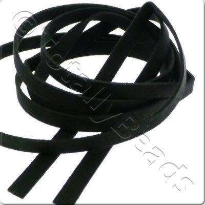 Suede Cord - 8mm - Black