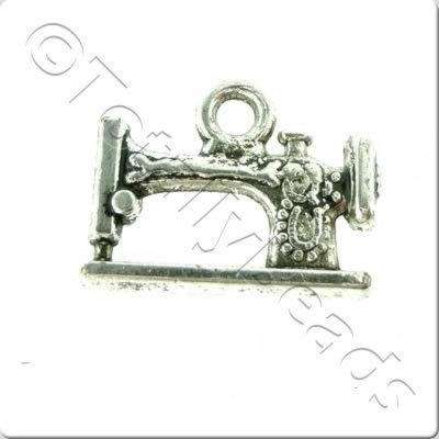 Tibetan Silver Charm - Sewing Machine 4pcs
