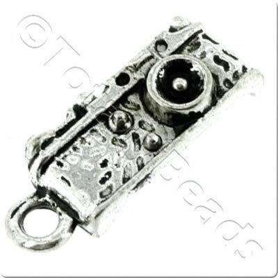 Tibetan Silver Charm - Camera 5pcs