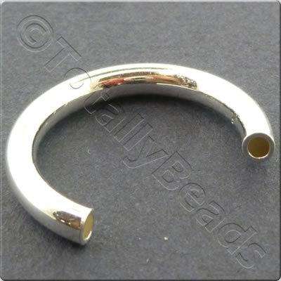 Ring Tube 24mm - Silver Plated