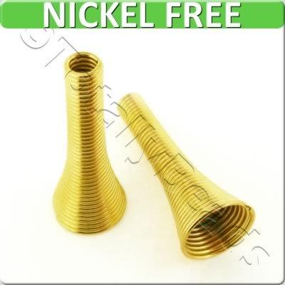 Beadcone 25mm - Gold Plated 10pcs