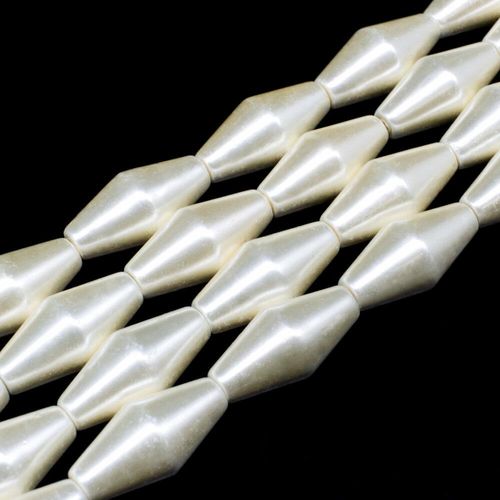 8x16mm hematite beads — for jewelry making, crafting, and beadwork projects