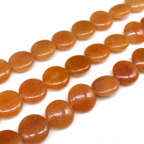 12mm resin druzy bead disc 15" string — sparkling cabochon-style stone ideal for jewelry making, pendants, and craft designs