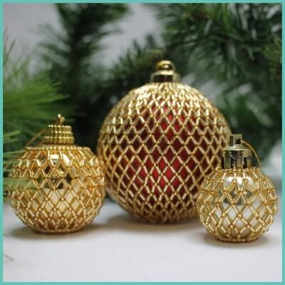 Netted Christmas Bauble