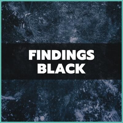 Findings Black Plated