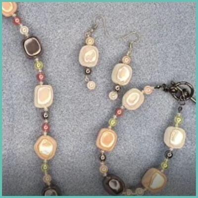 Sea Shell Pearl Parure - 11th November