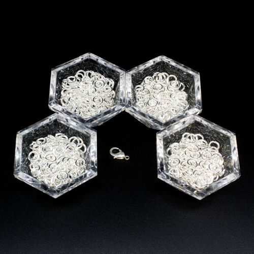 BC 2023 WK 37: Turkish Roundmaille   Silver 6x1mm for jewellery making