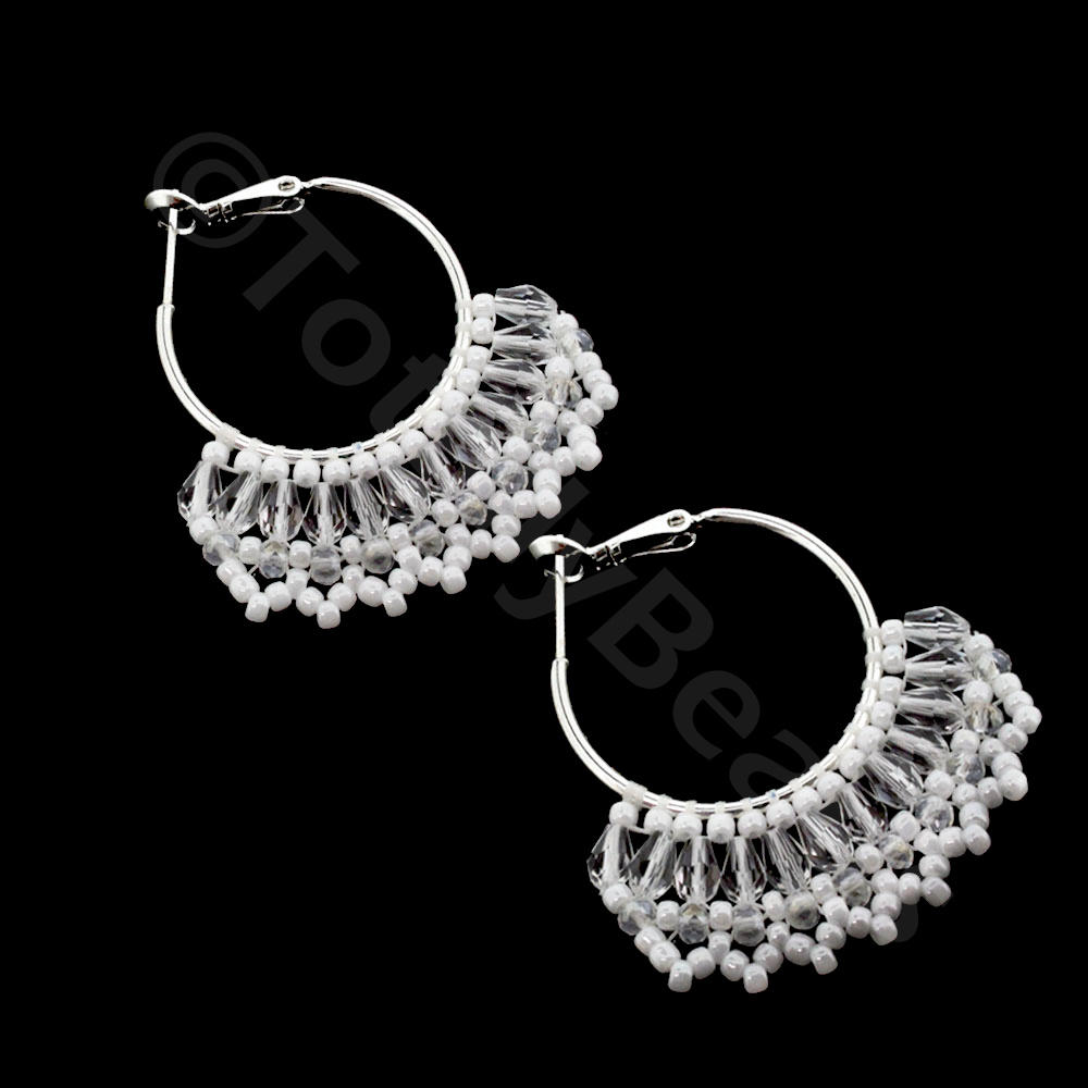 Florence Earring Pack - Silver & Crystal