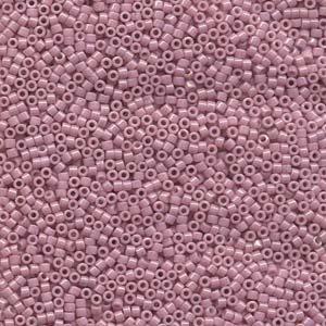 Miyuki Delica Beads Size 11 - Opaque Old Rose DB210 5g