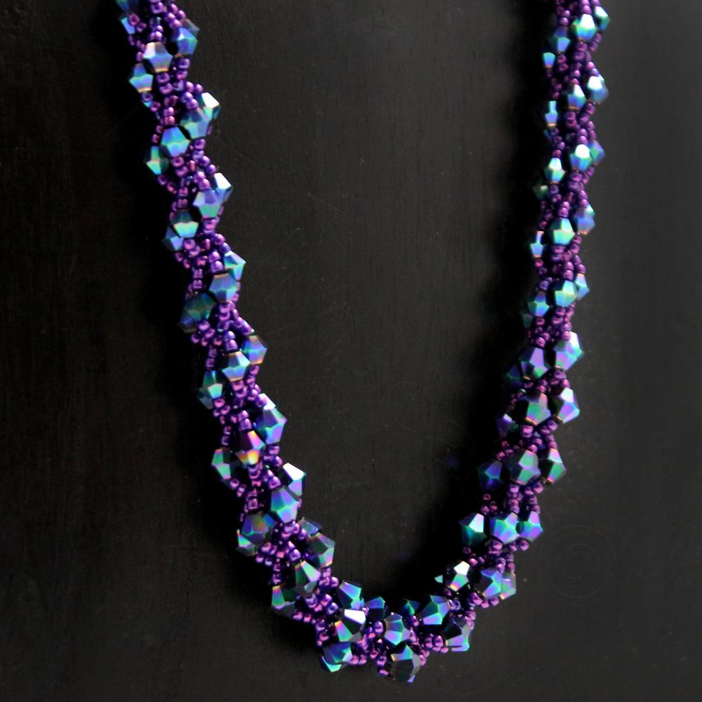 Crystal Spiral Necklace Bead Pack Dragonfly