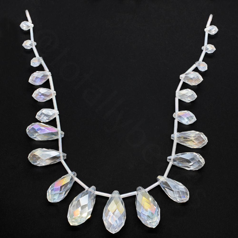 Graduated Crystal Drops 4 Sizes Crystal AB