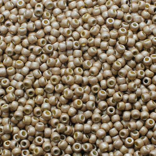 Toho Size 11 Seed Beads 10g - PF Matt Gal. Golden Fleece