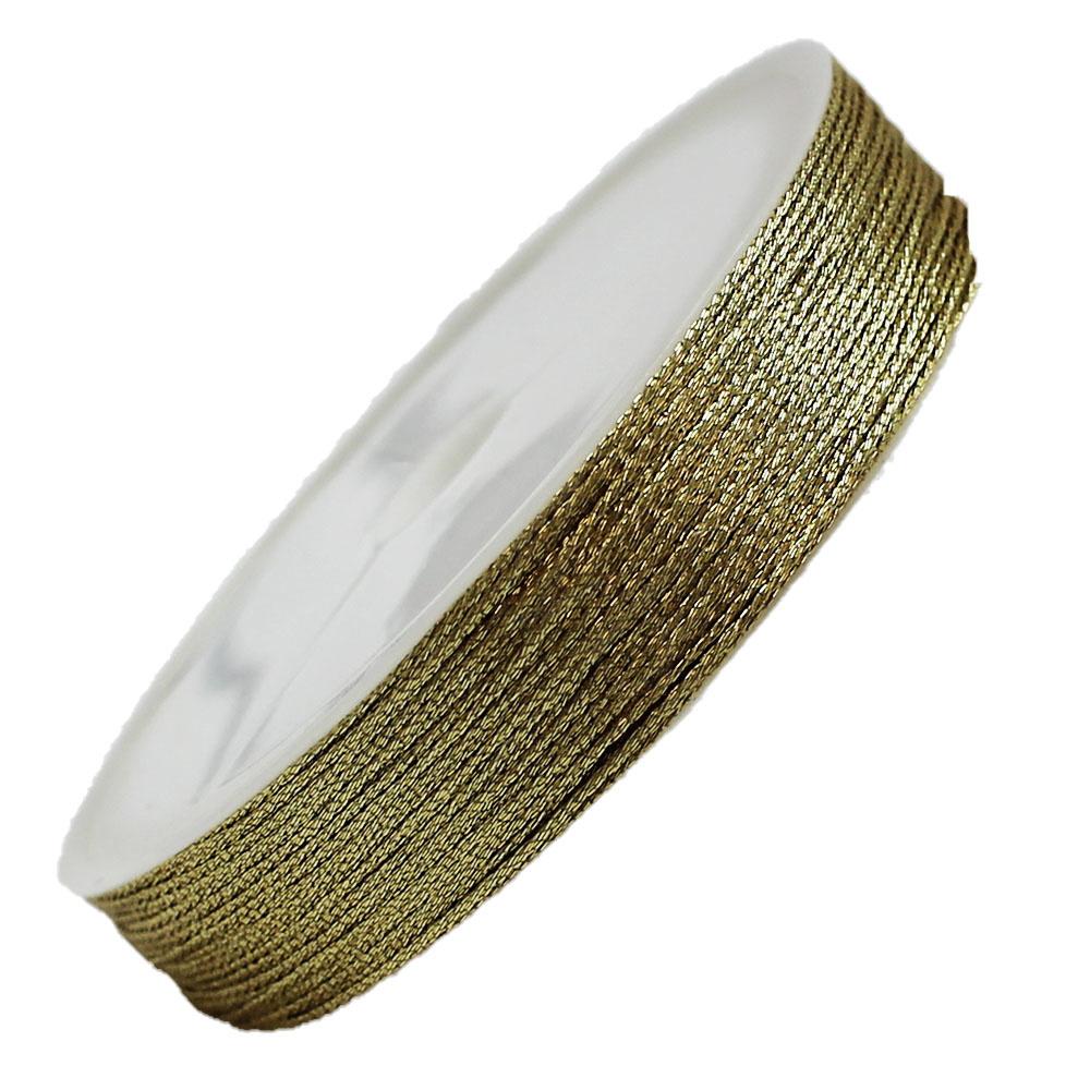 Metallic Thread Gold - 0.7mm - 30m Spool