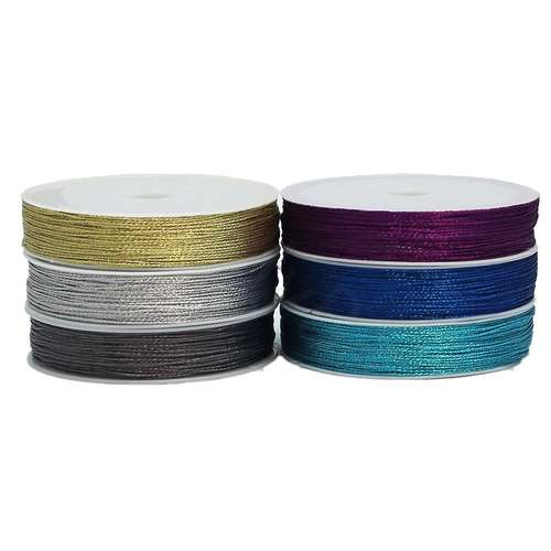 Metallic Thread Bundle - 0.7mm - 30m Spool