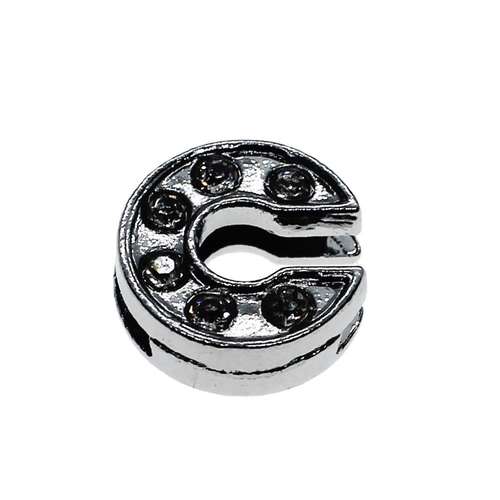 Slider Letter Bead - C