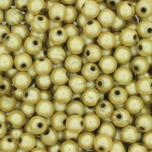 Miracle Beads - 5mm 80pcs Round Gold