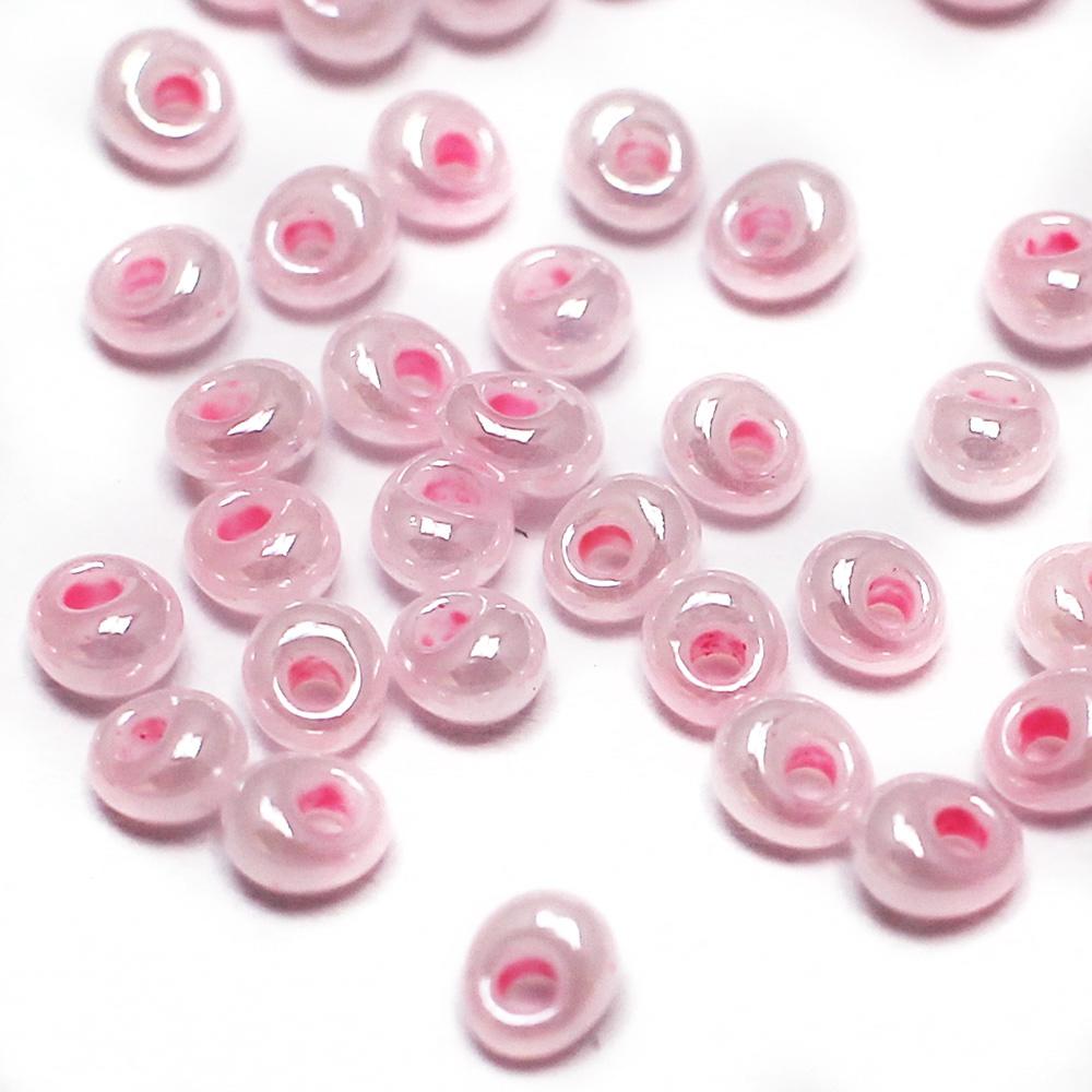 Toho Magatama Beads 3mm 10g - Ceylon Innocent Pink