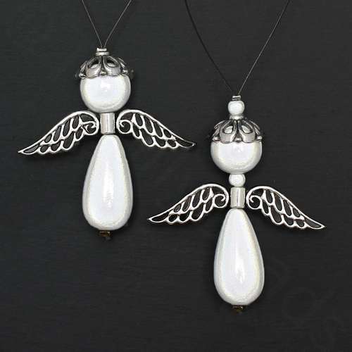 Miracle Rainbow Angel Decoration Pack WHITE