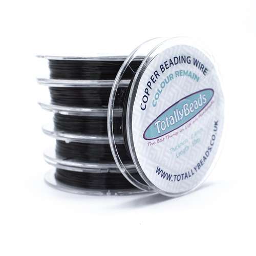 Copper Wire 0.4mm Black (50m) CR