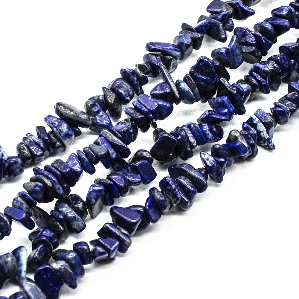 Gemstone Chips - Lapis Lazuli 32" String