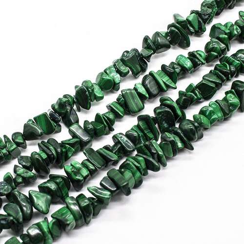 resin druzy bead malachite 32" string — sparkling cabochon-style stone ideal for jewelry making, pendants, and craft designs
