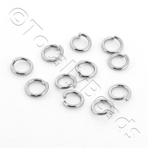 Stainless Steel Jump Rings 4mm - 100pcs