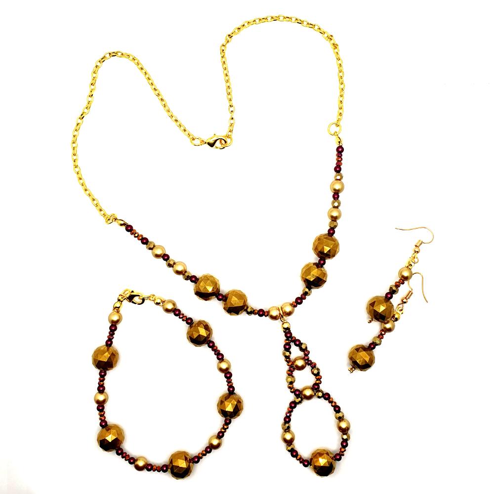 Pendant / Necklace Bead Pack - Gold