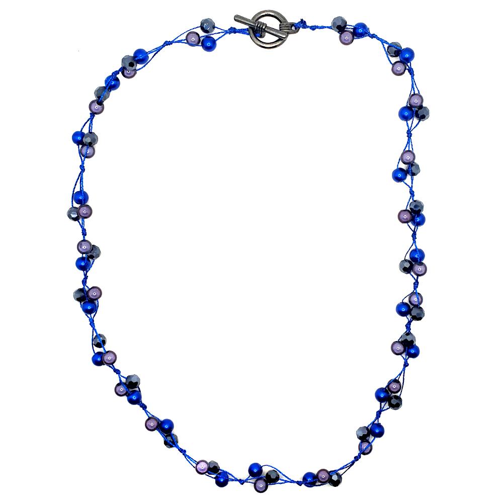 Knotted Jewellery - Royal Blue