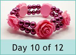 Day 10 - Rose Elastic Bracelet