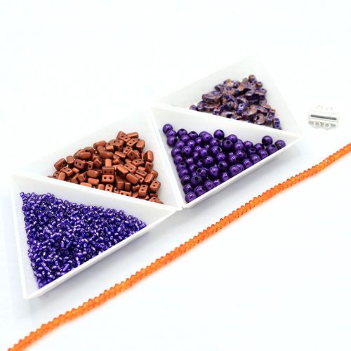 BC Week6 2022 - Arcos Bracelet - Sapphire Tweedy