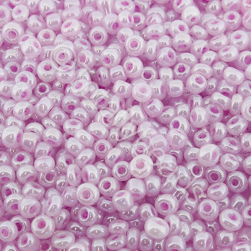 Seed Beads Pearl Shine  Light Lilac - Size 8 100g