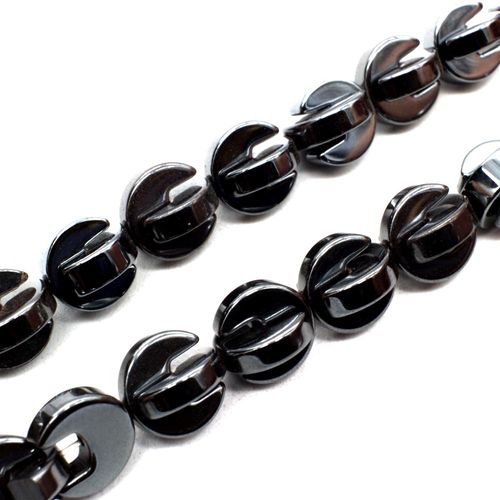 10mm hematite beads — for jewelry making, crafting, and beadwork projects