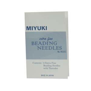 Miyuki Extra Fine Beading Needles 6 Pack