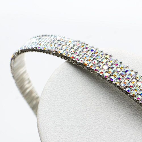 Crystal Ribbon Hair Band Kit crystal ab jewelry making kit — DIY set with beads and instructions for creating handmade jewelry