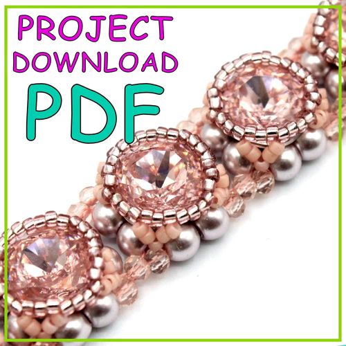 Rosalie Bracelet Project Download   PDF Download for jewellery making