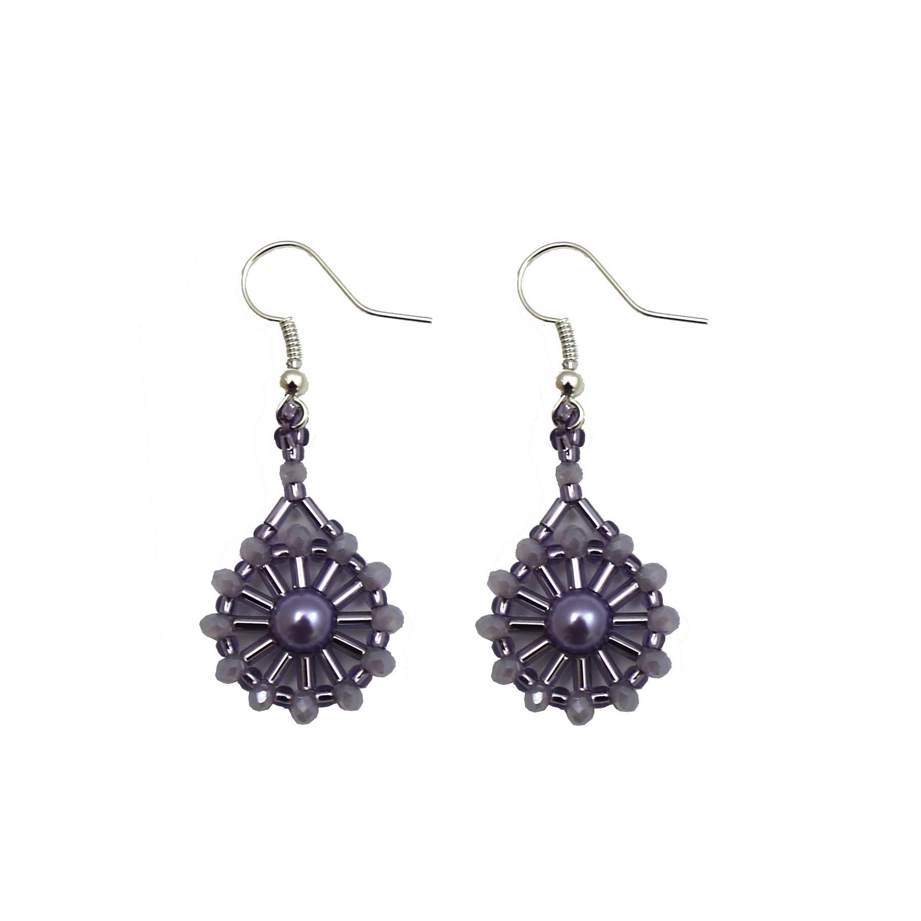 Chariot Earring Project Pack - Amethyst