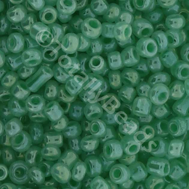 Seed Beads Pearl Shine Mint - Size 8 100g