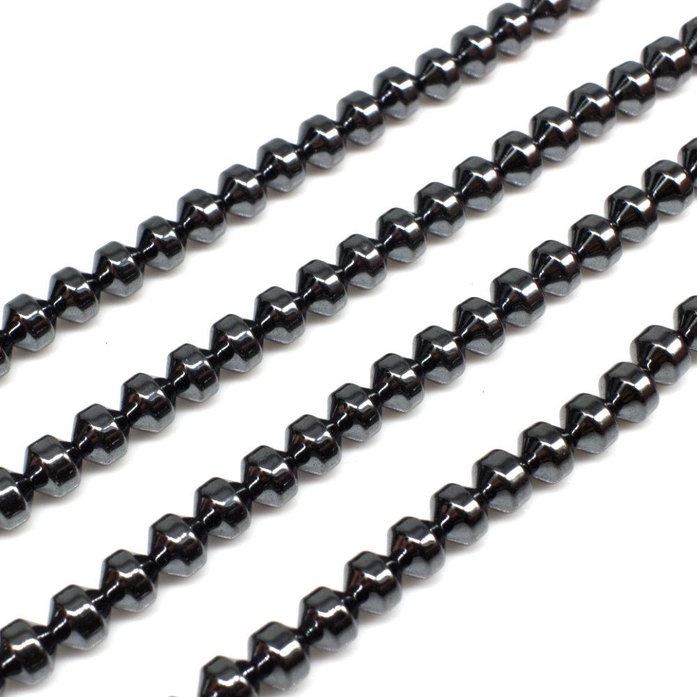 4mm hematite beads — for jewelry making, crafting, and beadwork projects