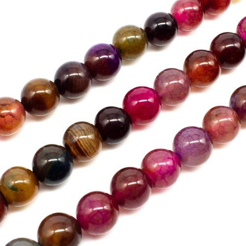 10mm resin druzy bead round 10mm 15" inch — sparkling cabochon-style stone ideal for jewelry making, pendants, and craft designs