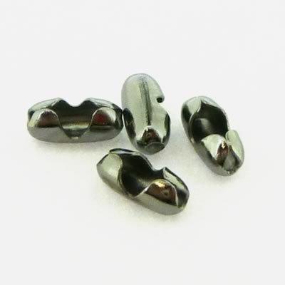 Ball Chain 1.5mm Connector - Black Plated
