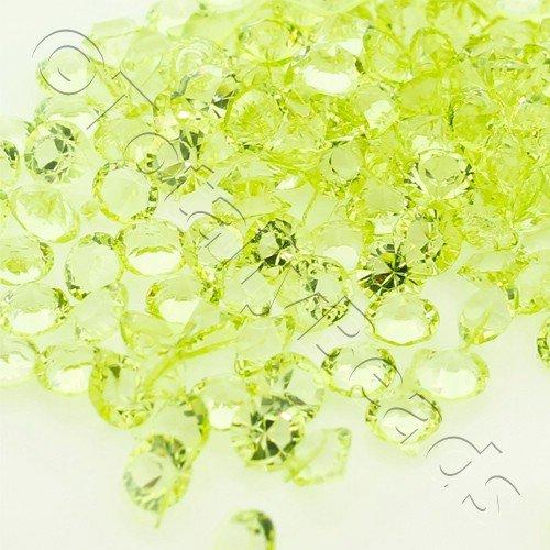 Resin Crystals Large 4mm - Spring Green