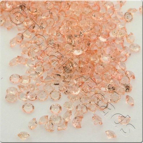 Resin Crystals Large 4mm - Peach