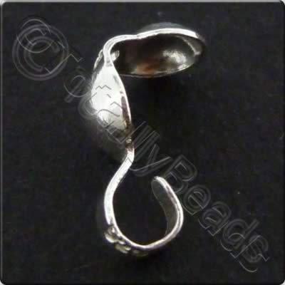 Sterling Silver - Callottes (Knot Cover) 6pcs