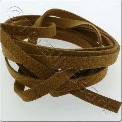 Suede Cord - 8mm - Brown